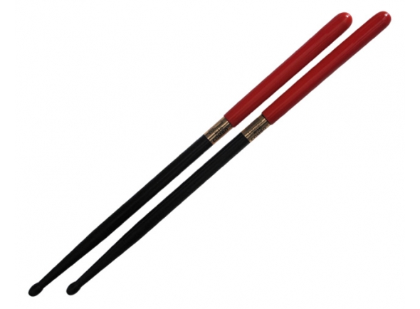 BG Baquetas Nylon Aquarian 5 Concert Graphite Grip Preto/Vermelho (Par) BG Baquetas Nylon Aquarian 5 Concert Graphite Grip Preto/Vermelho (Par)